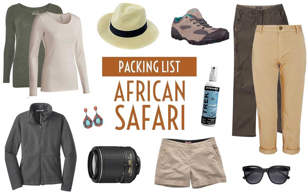Safari Packing list